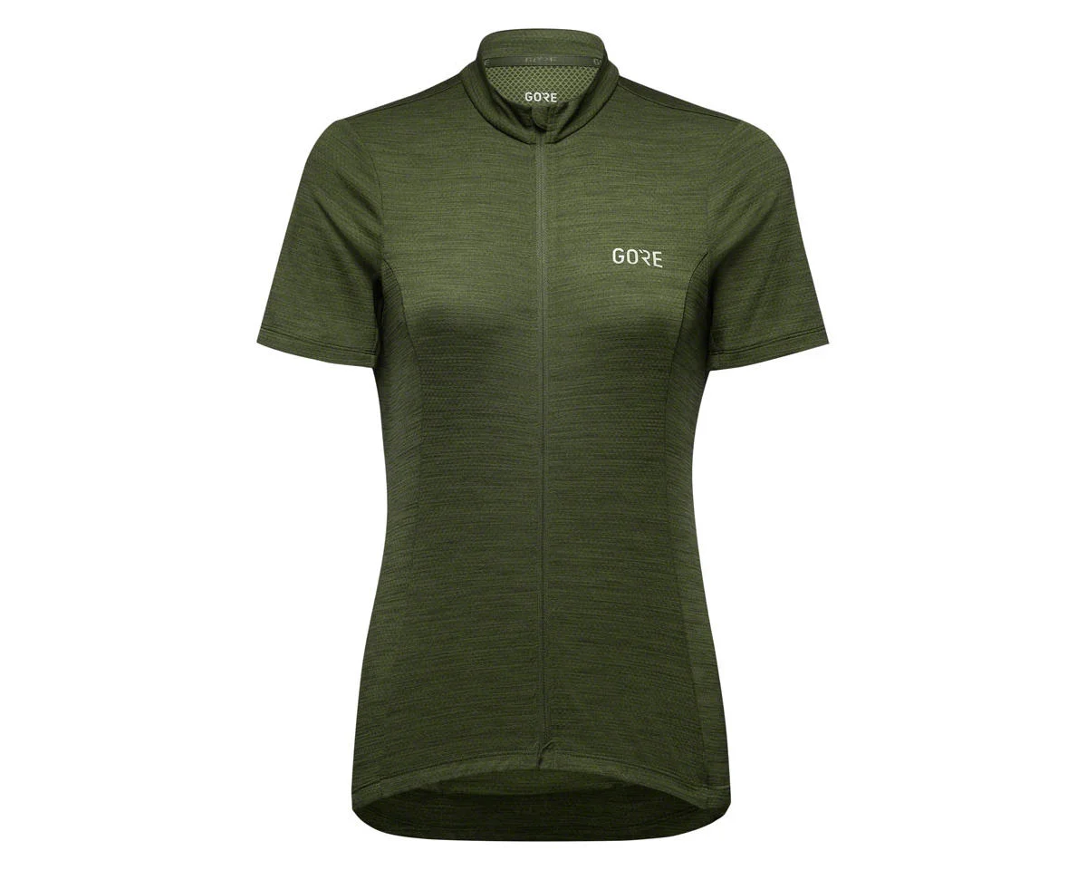 Gore Wear C3 Jersey (Utility Green) (Women's) (L)
